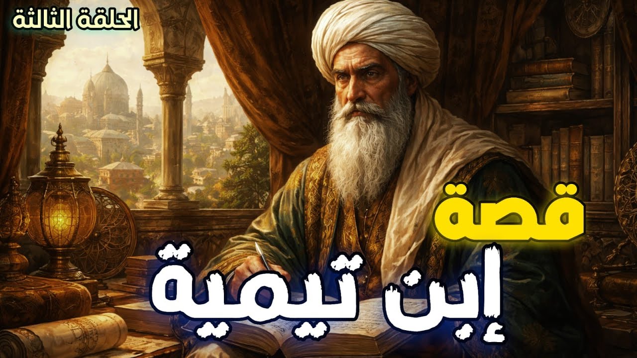 سيرة ابن تيمية الحلقة الثالثة | سيرة شيخ الإسلام من الميلاد إلى السجن والمحن