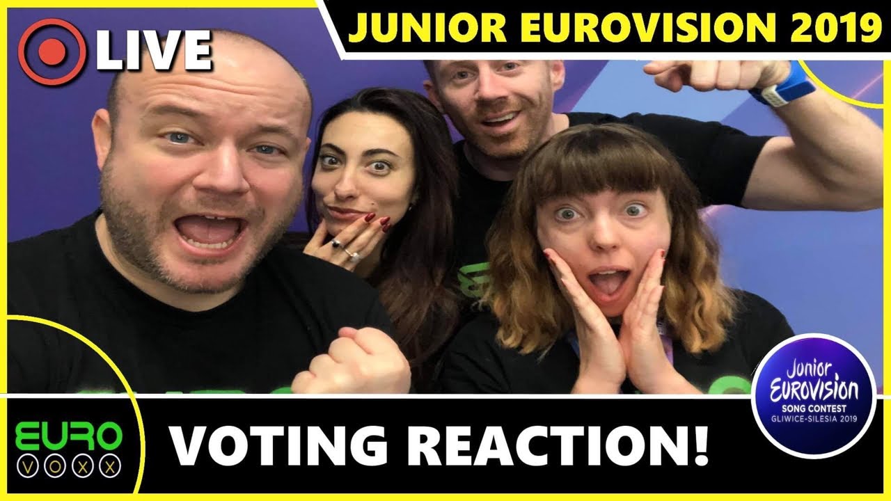 JUNIOR EUROVISION 2019: VOTING - LIVE REACTION (VIKI GABOR - JUNIOR EUROVISION WINNER FOR POLAND)