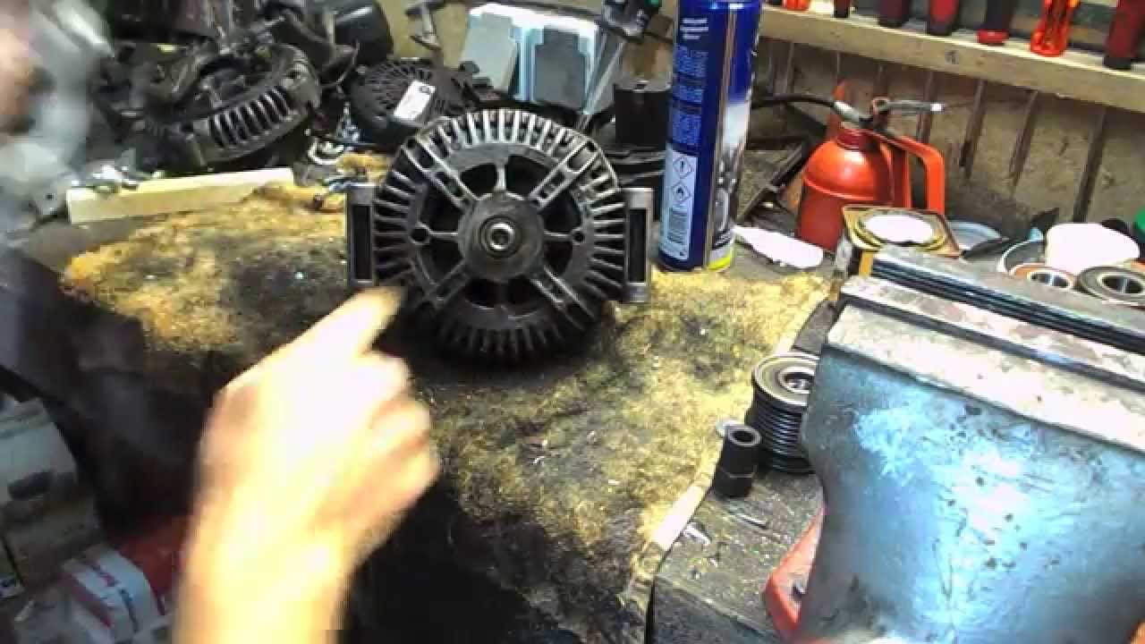 Réparer Alternateur valéo Roulement avant et poulie