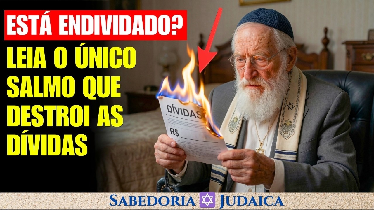 DÍVIDA ZERO! O Salmo Secreto que Apaga Dívidas Enquanto Você Dorme | Segredo dos Judeus