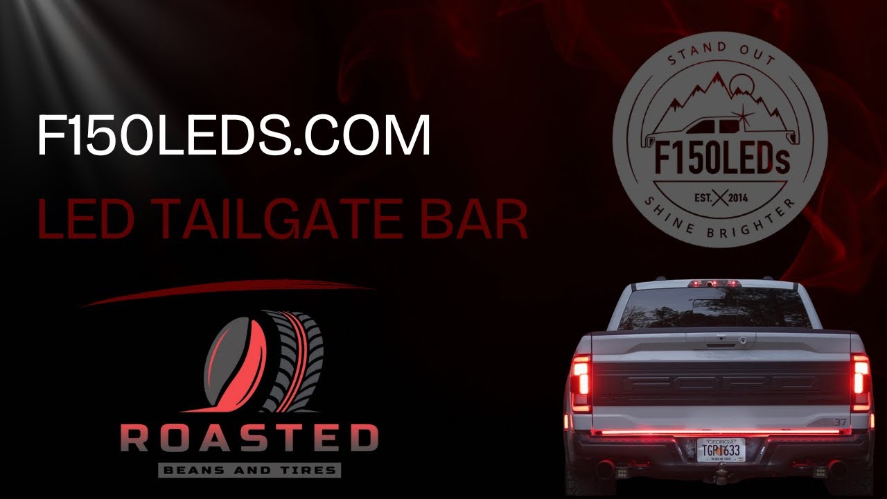 F150LED.COM Tailgate Bar 2025 Ford Raptor. Removing Tailgate on 2025 F150 Raptor 