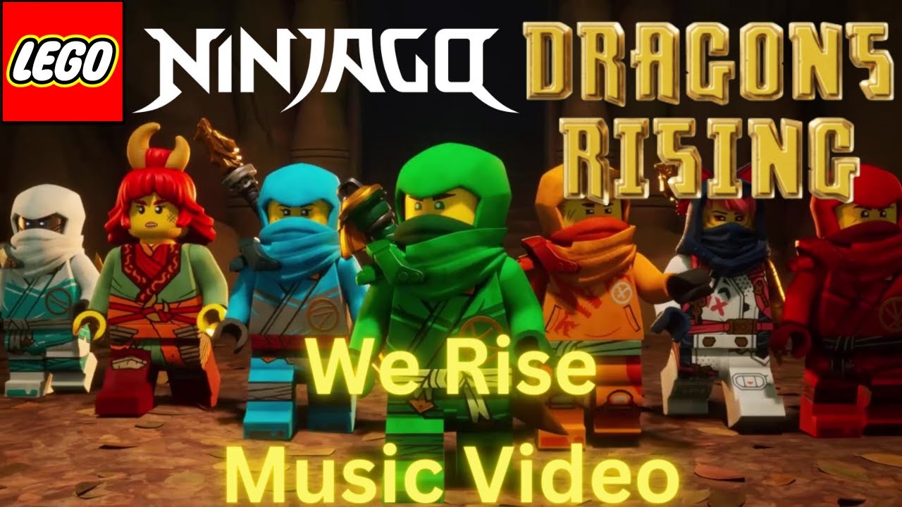 Lego Ninjago Dragons Rising We Rise Music Video (Part 2 Scenes)