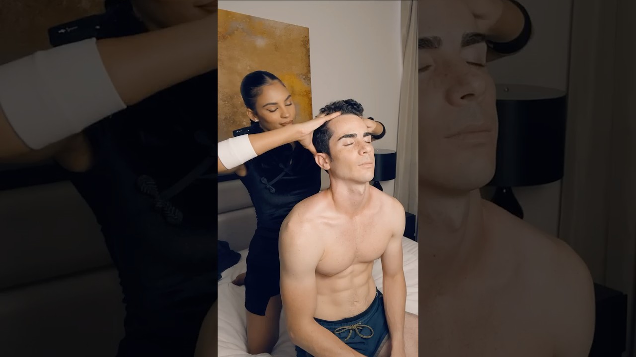 ASMR: PREMIUM Full Body Oil Massage! #shorts