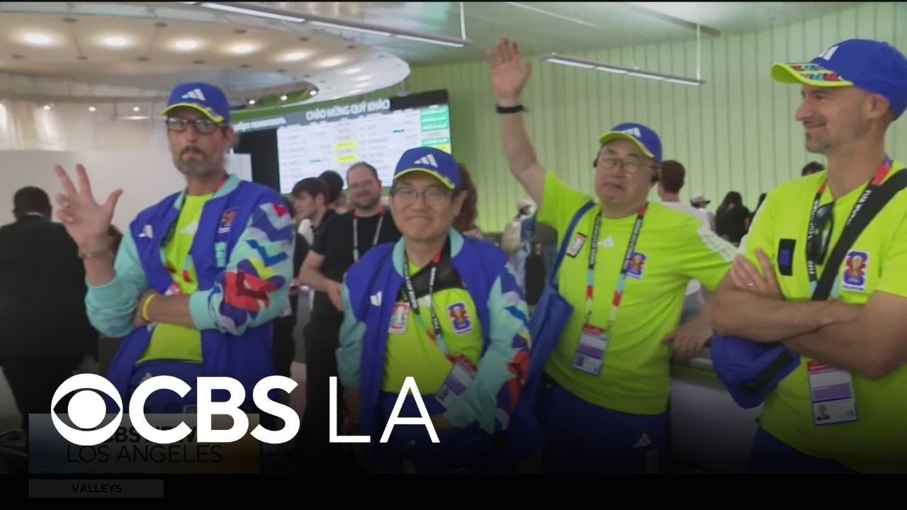 2026 FIFA Men's World Cup excitement in Los Angeles