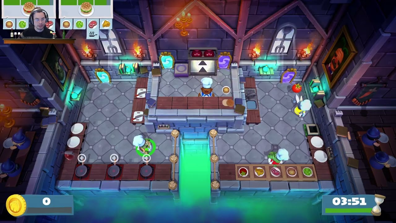 Overcooked!2 - si riparte Parte 5 - è magia Harry!