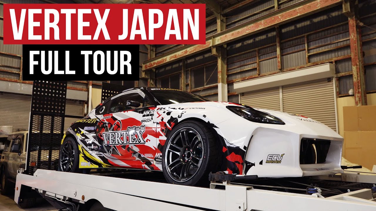Vertex Japan Shop Tour: From OG Toyota Soarer Drifter to Present Times