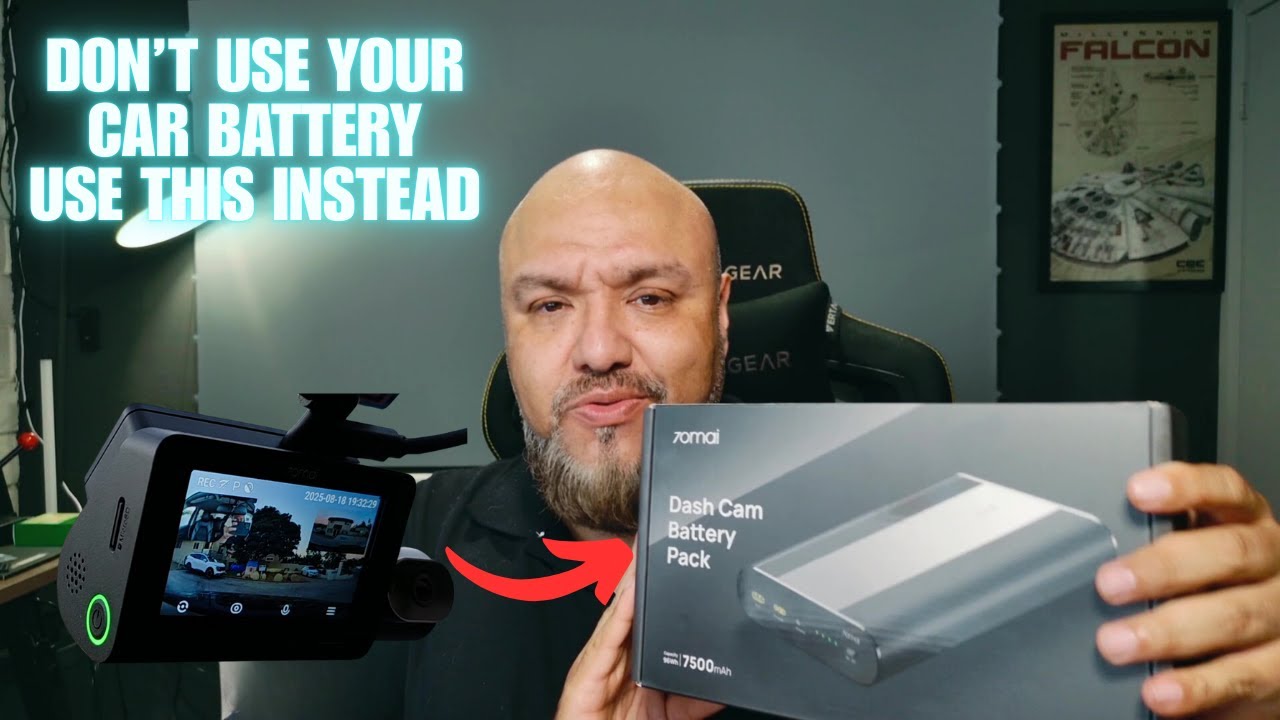 70mai Dashcam Battery Pack for parking surveillance