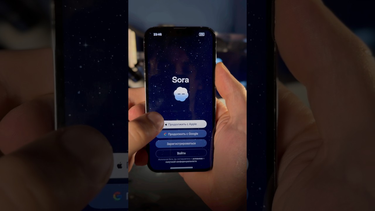 Как установить Sora 2 на iPhone.