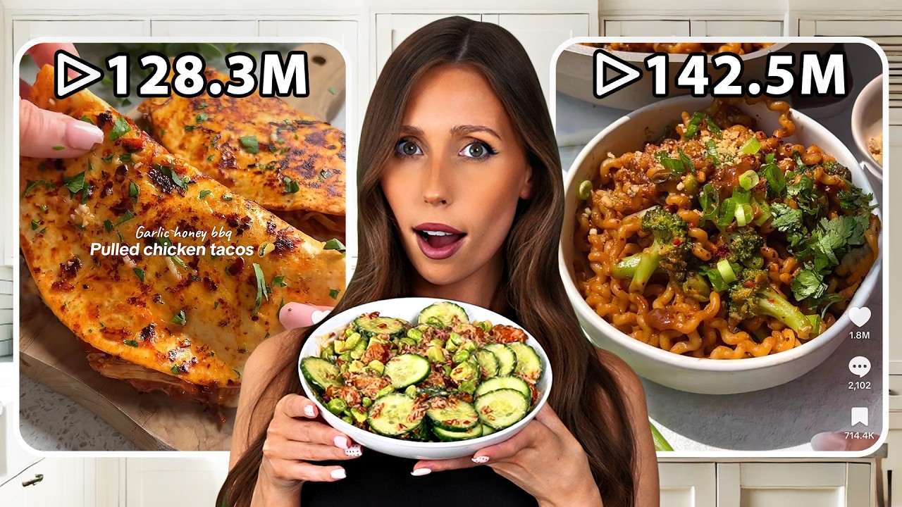 Я попробовала самые популярные в TikTok «здоровые» блюда 🌮