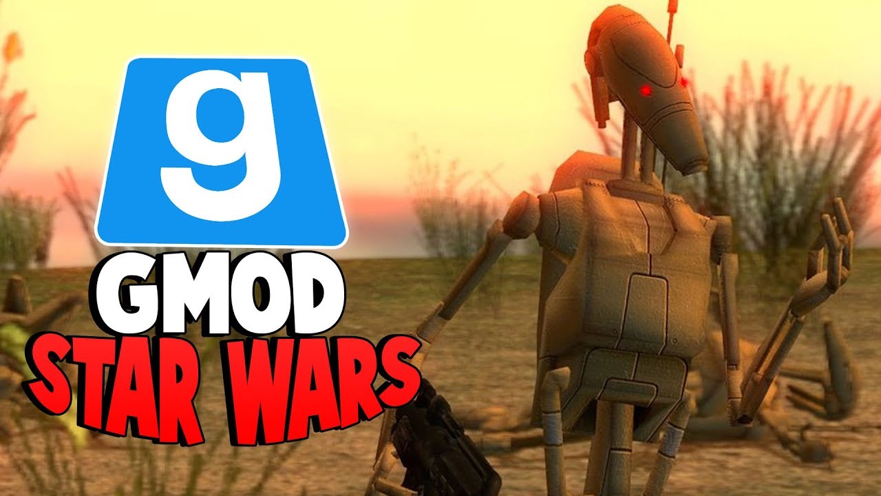 Gmod Star Wars RP - THE WOAH DROID