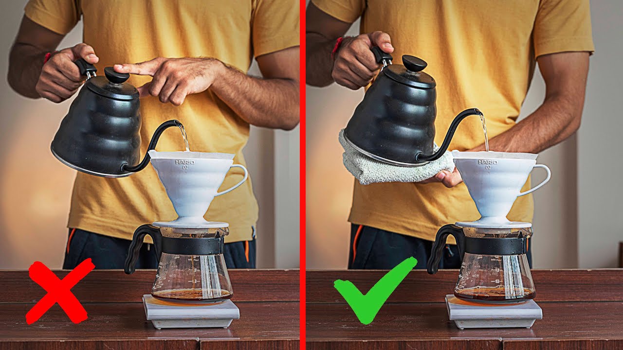 10 Mistakes - Pour Over Coffee