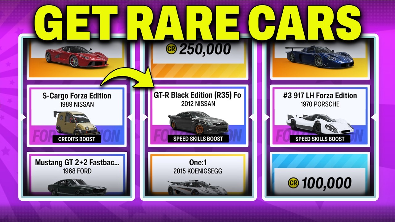 Why Your Wheelspins Feel NERFED in Forza Horizon 6 - How to GUARANTEE Rare Car Drops!