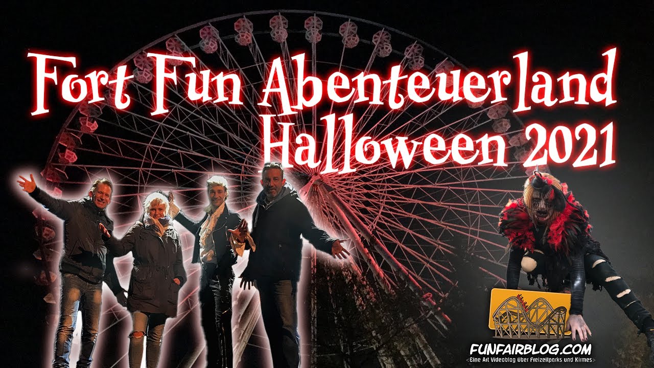 Fort Fun Abenteuerland Halloween 2021 | Funfairblog #236 [HD]