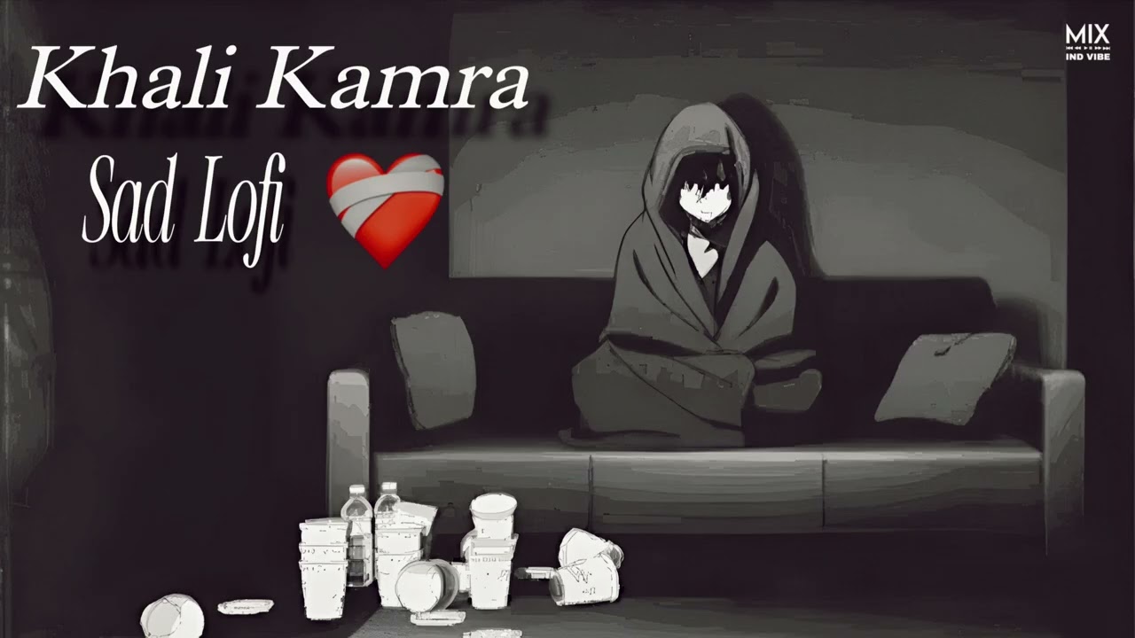 Khali Kamra sad lofi song || Soft lofi music for relaxing hindi sad song || Alone night sad song ||