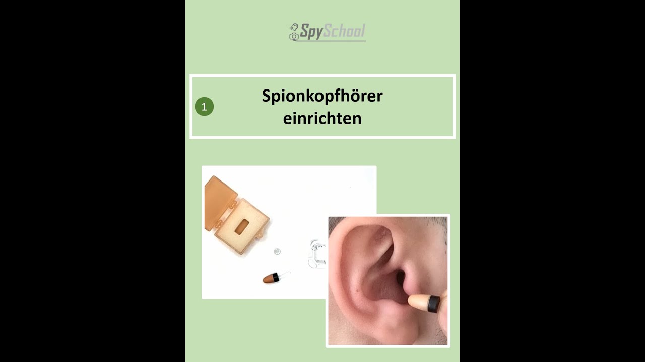 Versteckten Mikro-Ohrhörer Se02 mit dem Smartphone verbinden und telefonieren