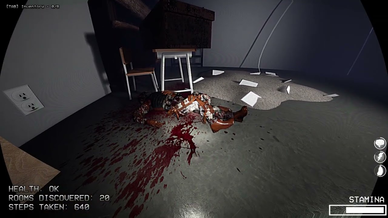 Realistic Backrooms game
