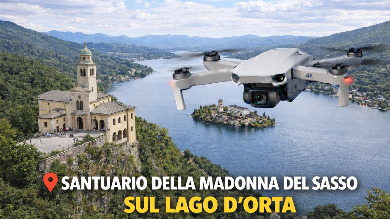 🚁 Dji Mini 4k - Santuario della madonna del sasso ⛪