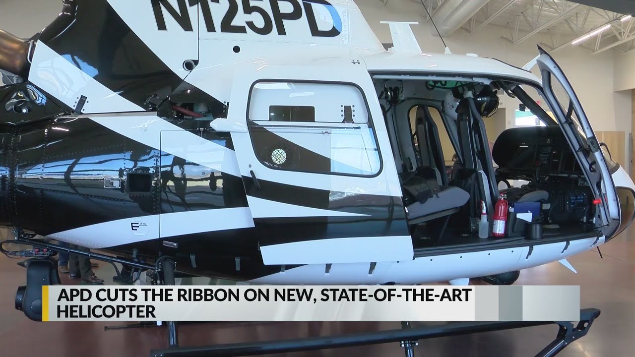 APD shows off new police helicopter