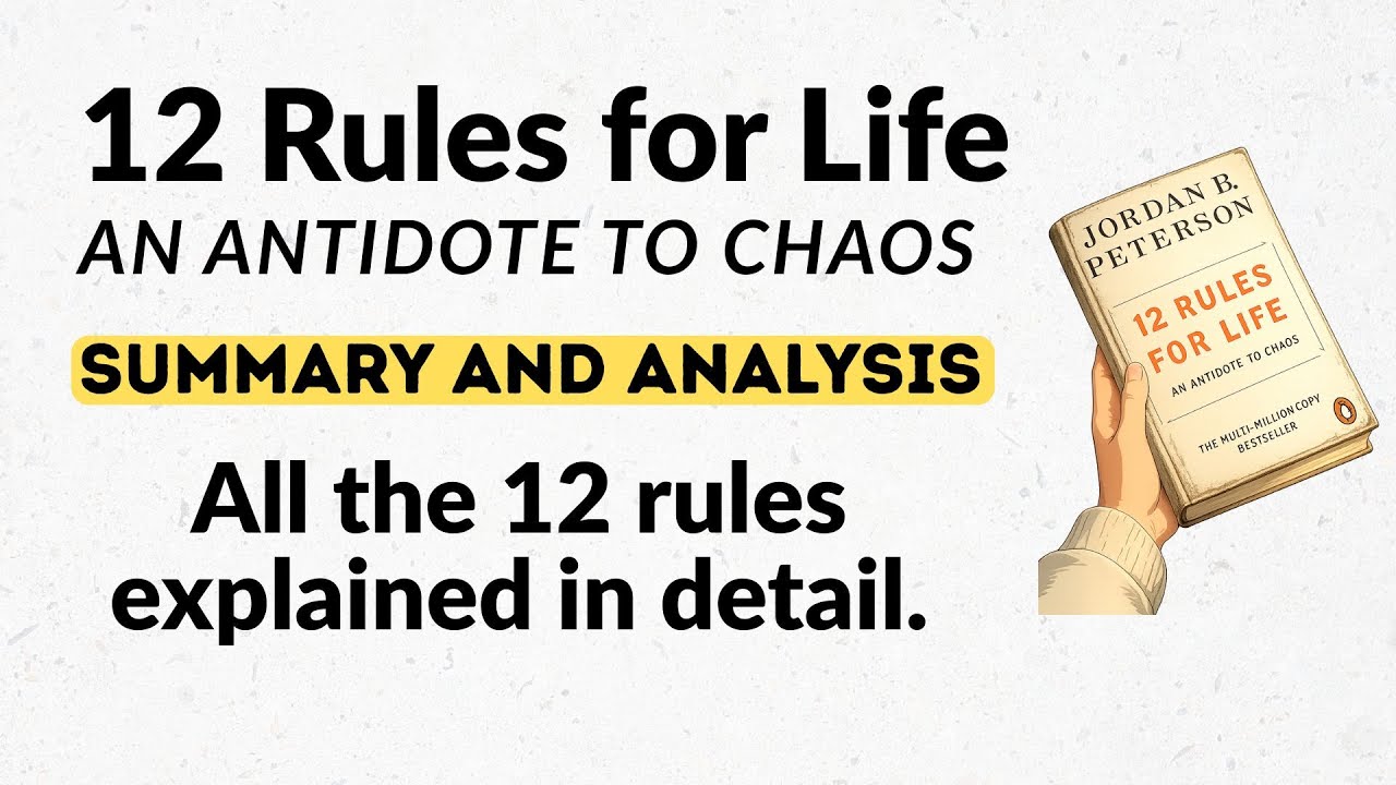 12 Rules for Life Summary  | Key Ideas, Meaning, and Criticism Explained