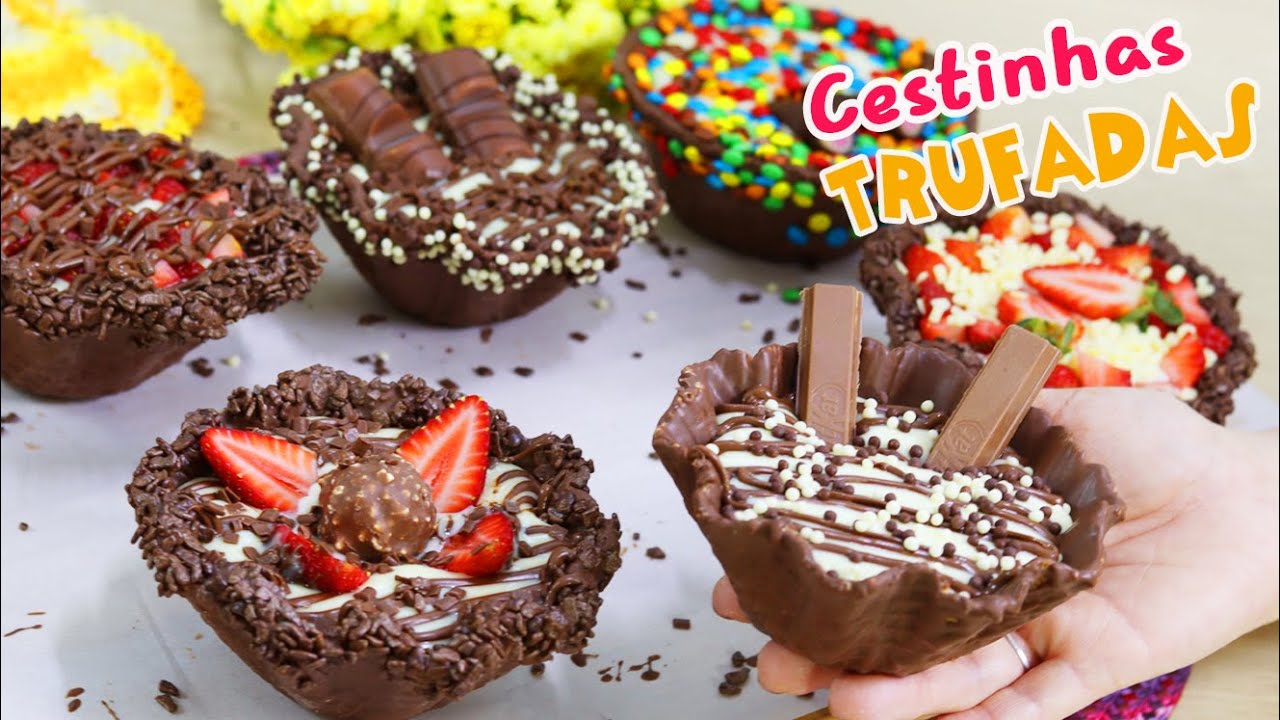 CESTINHAS DE NINHO TRUFADO I SUCESSO DE VENDAS  E SABOR – Dika da Naka