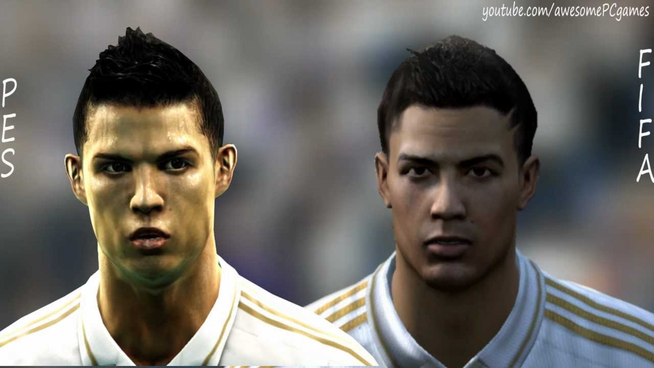 FIFA 12 vs PES 12 Head to Head - Faces #2 HD 1080p