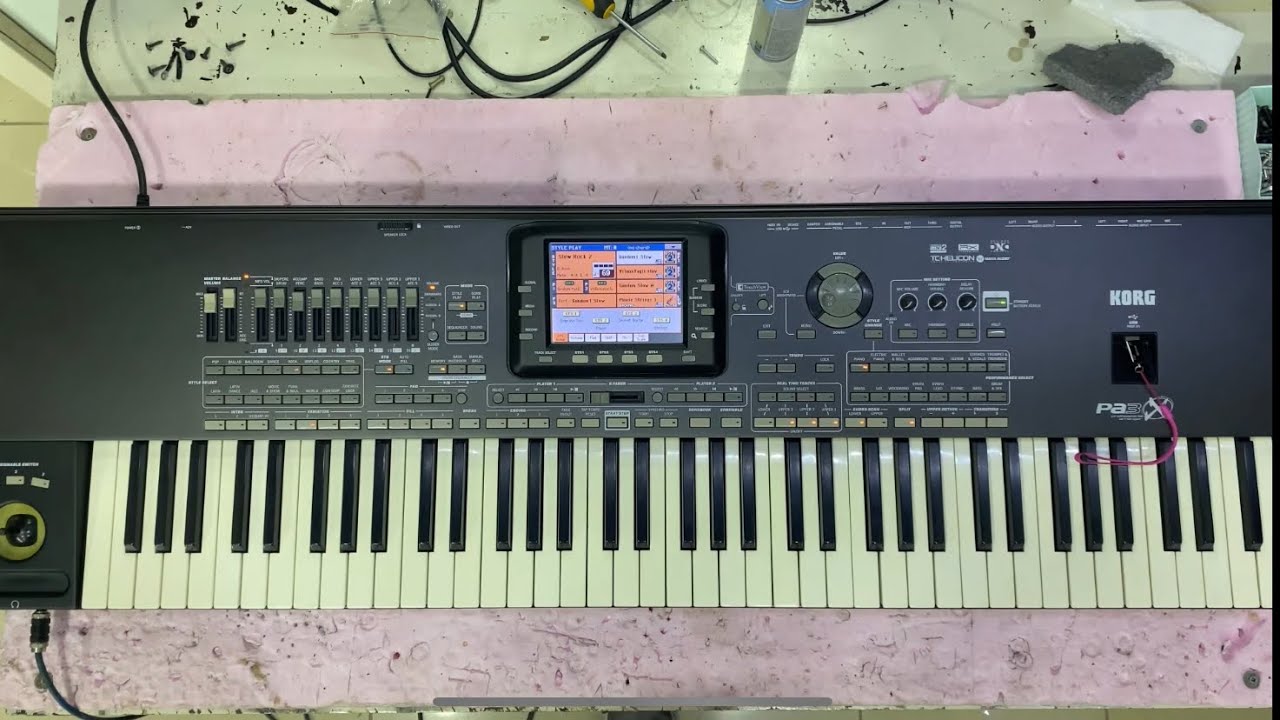 Korg Pa3x Mp3 Çalma arızası onarımı/Genel Bakım/Cihaz yenileme-DoktOrg Teknik Servis Org hastanesi ✅