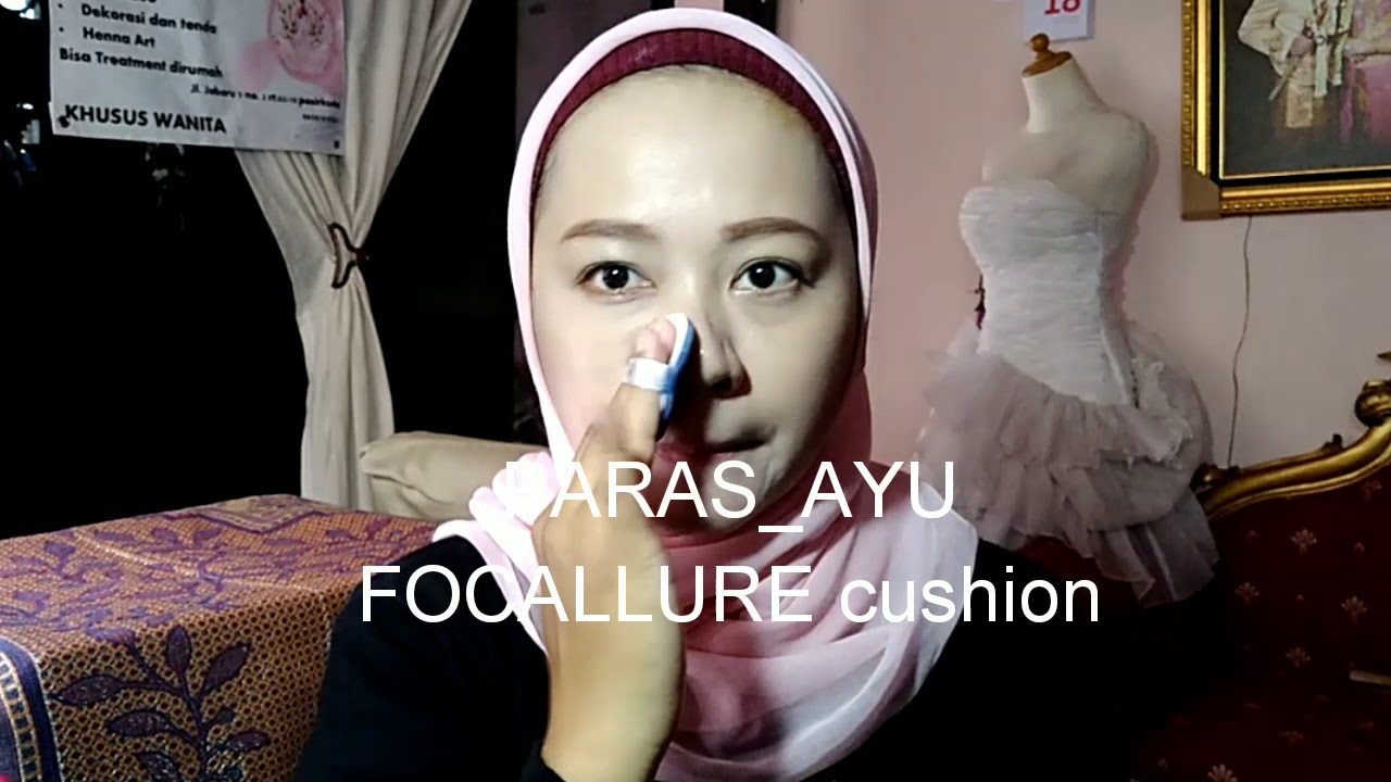 Testing focallure feather cushion and lipcream