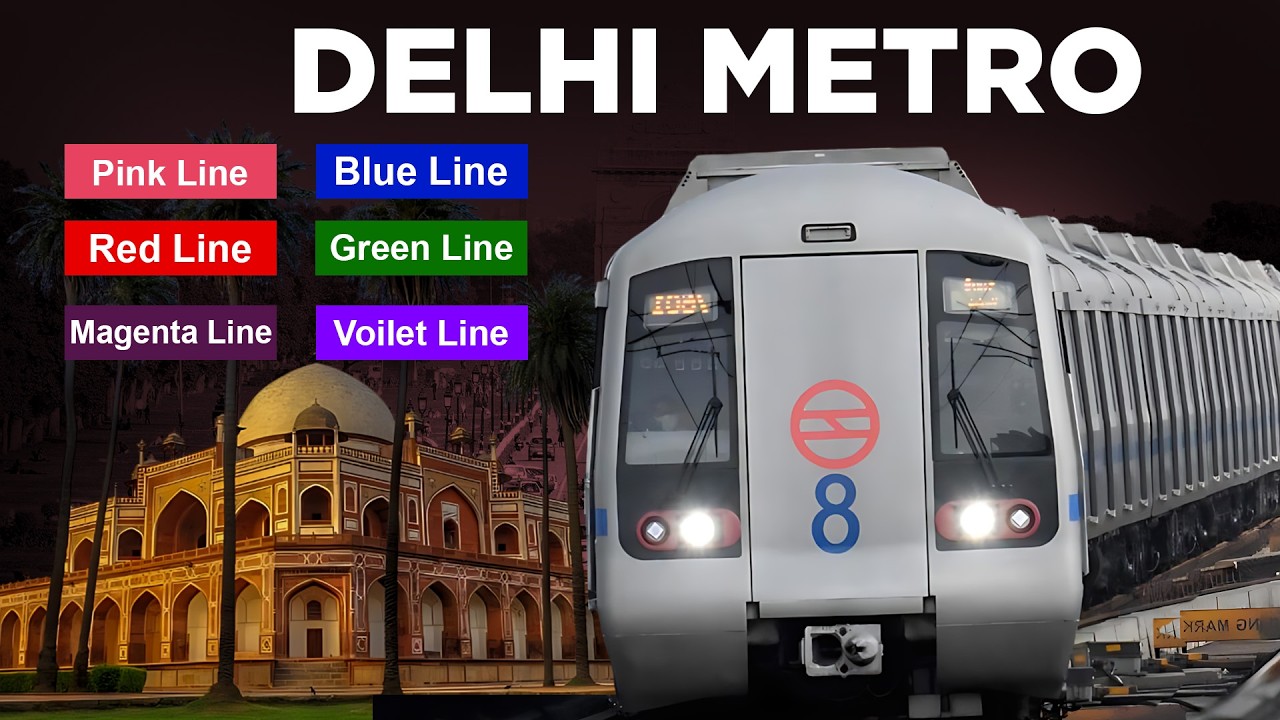 Delhi Metro All Lines 2026 | Operational, Under Construction and Upcoming Expansions
