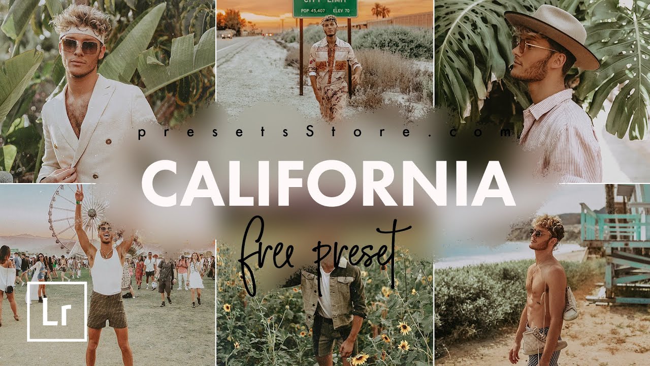 CALIFORNIA — Профессиональные Пресеты в Плёночном Стиле | DNG | Летняя Цветокоррекция