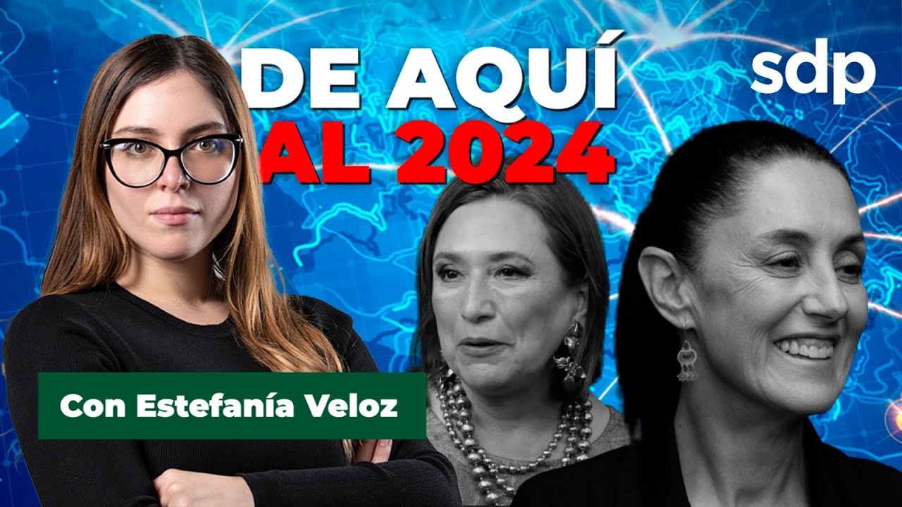 &iquest;Qu&eacute; dicen las encuestas para las elecciones 2024? 🤔 I De aqu&iacute; al 24 con Estefan&iacute;a Veloz 🗳️