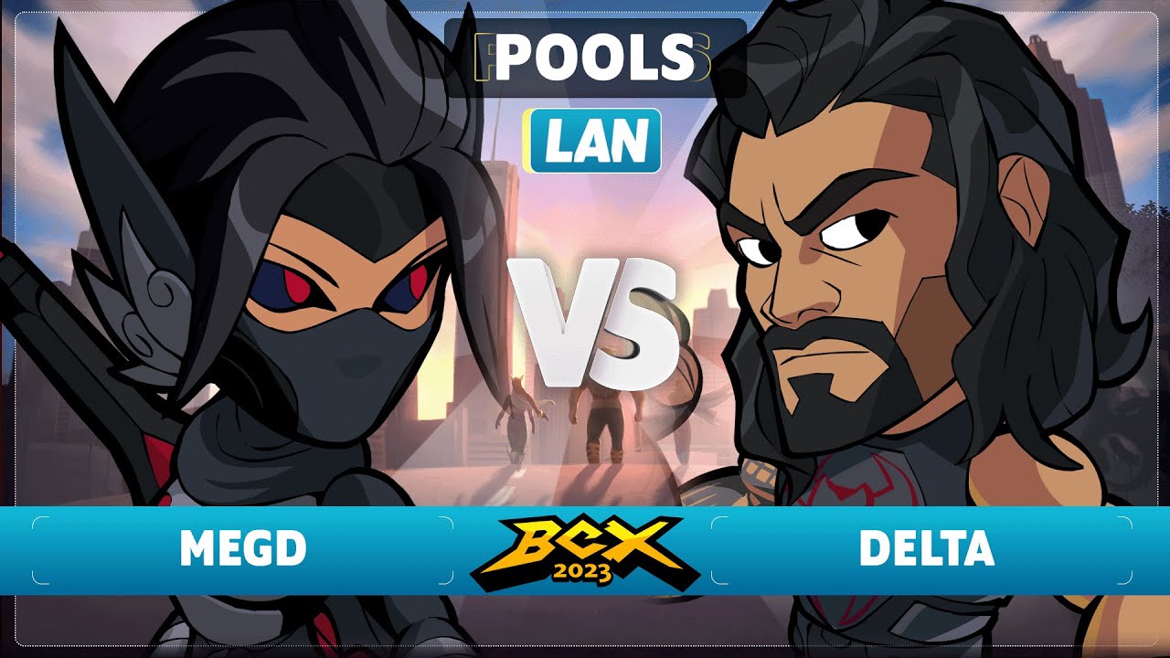 Delta vs MegD - Pools - Brawlhalla World Championship 2023 - LAN 1v1