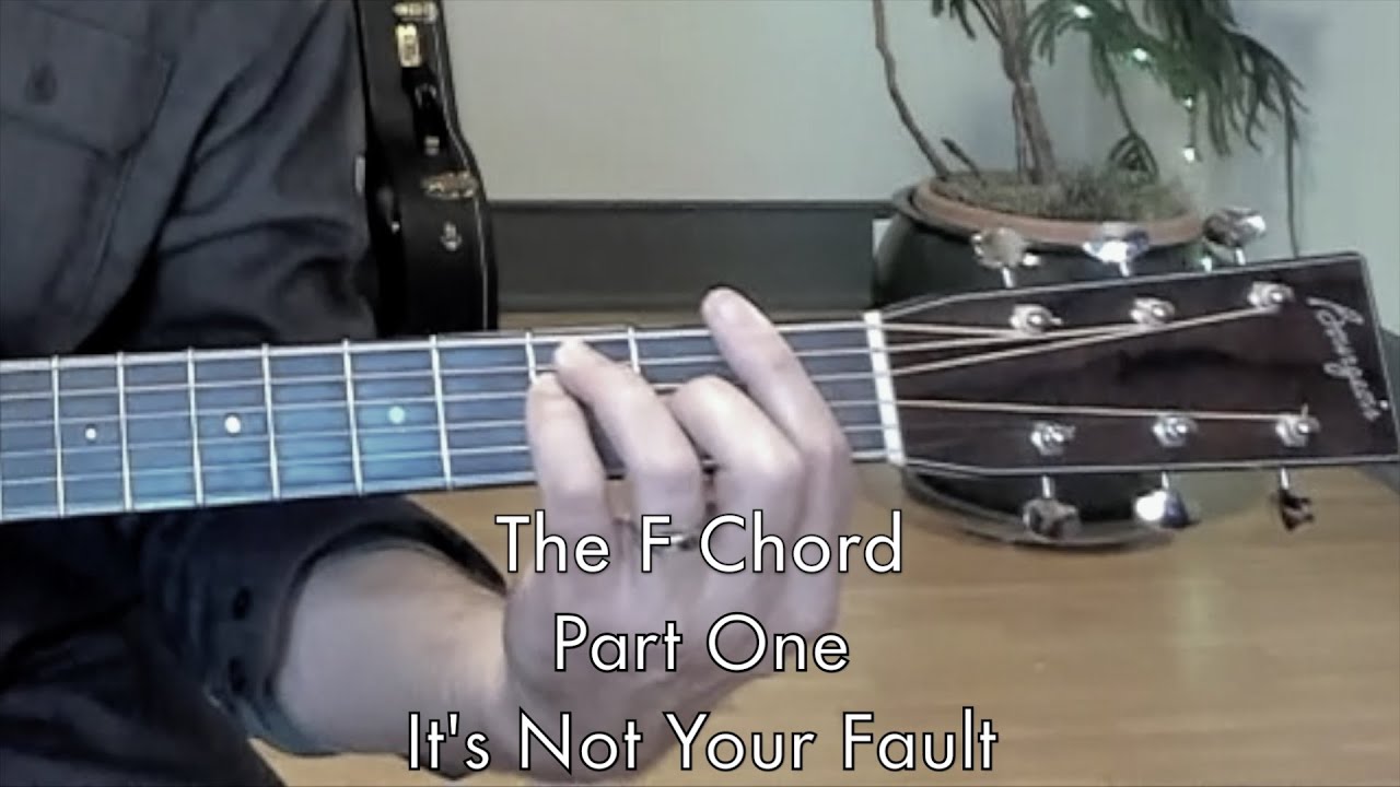 The F Chord: It’s Not Your Fault (Part 1) – Why F Feels So Hard