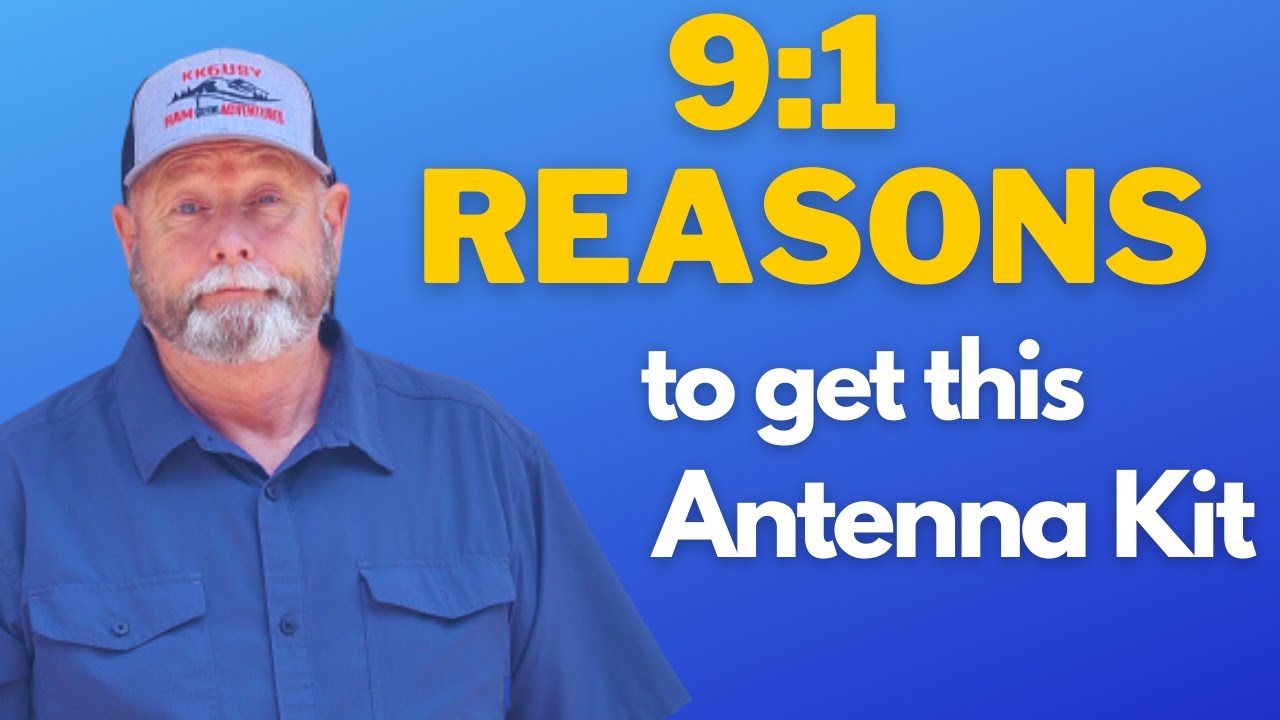 A DIY antenna kit from Coffee and Ham Radios 9 1 EFRW.