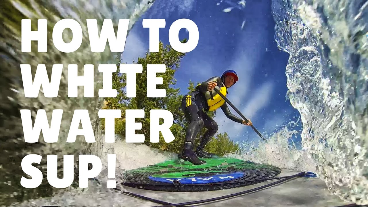 She Walks on Water - Wenatchee River Whitewater Stand up Paddle Board