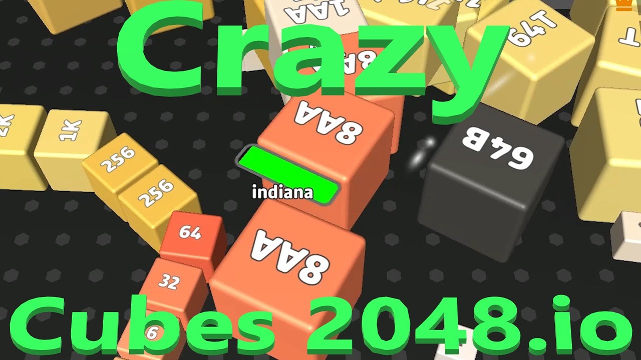 Crazy - Cubes 2048.io