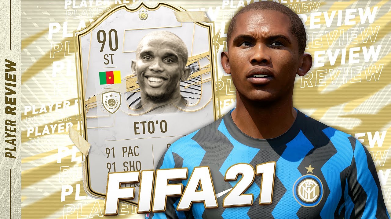 THE KING! FIFA 21 90 ETO'O PLAYER REVIEW! - FIFA 21 Ultimate Team