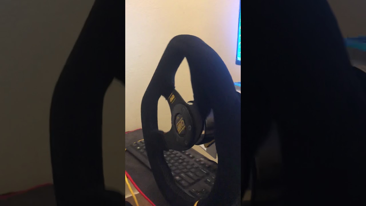 Test ffb diy ac servo wheel