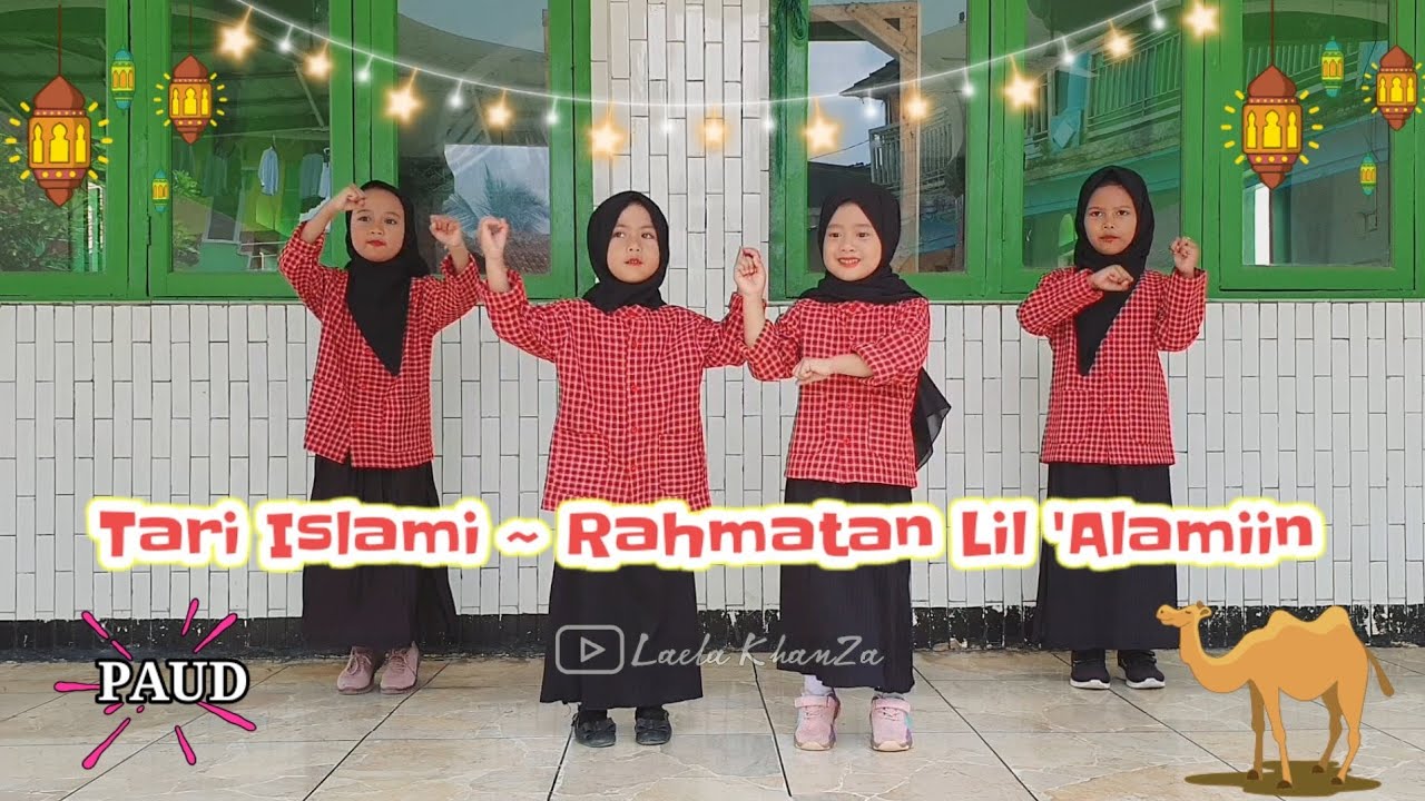 Kreasi Tari Rahmatan Lil 'Alamin untuk PAUD dan SD || Tarian Islami