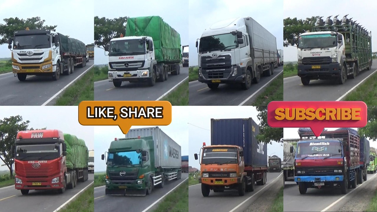 Trailer, Trinton, Kontener & Gandeng FAW FD, Axor, UD Quester, Isuzu, FAW JH6, Hino, Fuso & Nissan