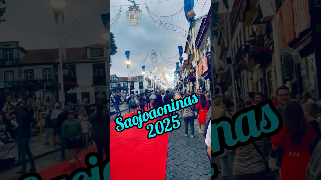 Festa: Sanjoaoninas 2025 (opening night lights)