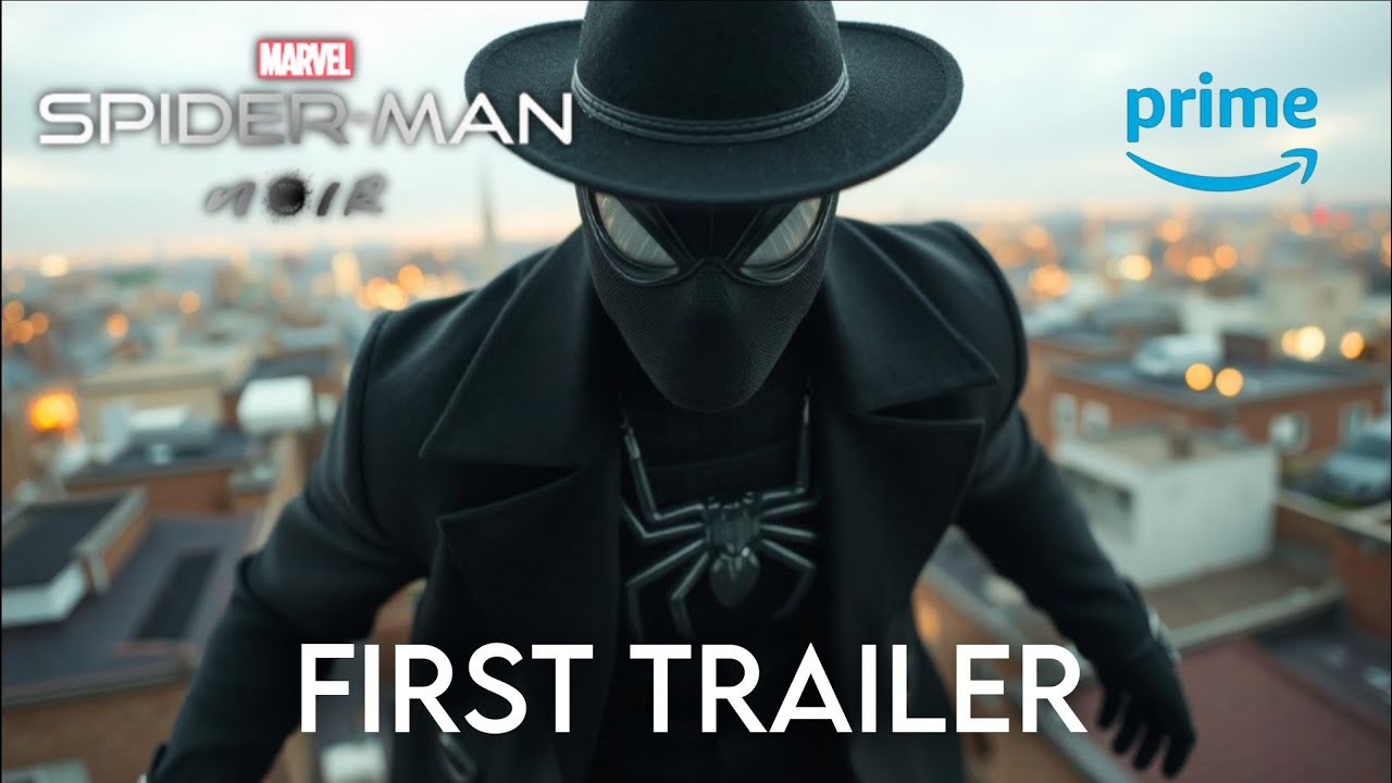 Spider-Man: NOIR - TRAILER (2025) Live-Action Series 'Nicolas Cage' | Prime Video