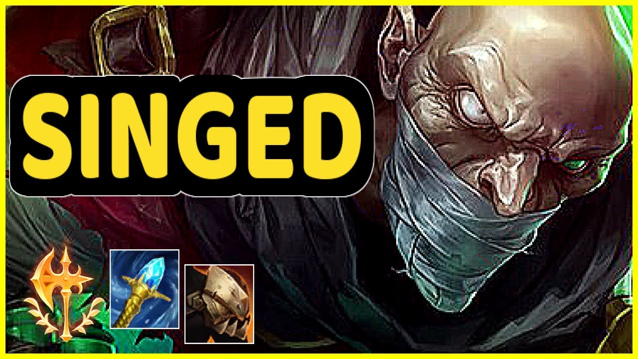 SINGED VS TAHM KENCH TOP GAMEPLAY
