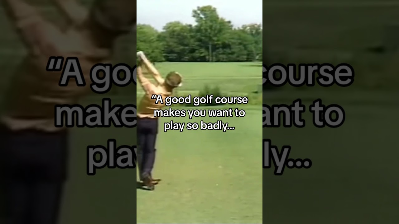 Golf Legend, Tom Watson: The Irresistible Allure of a Great Golf Course ⛳🏌️&zwj;♂️