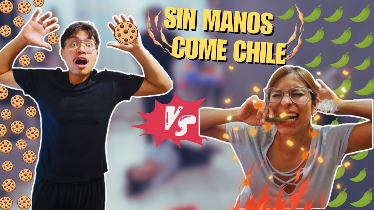 Sin manos ni pies… el perdedor COME CHILE 🌶️🔥