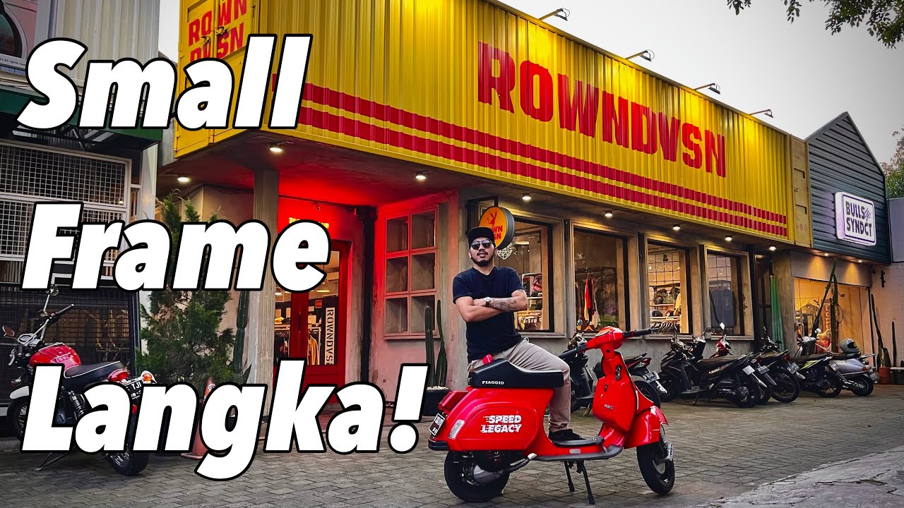 Kebut-kebutan Pake Vespa Rare PK50XL