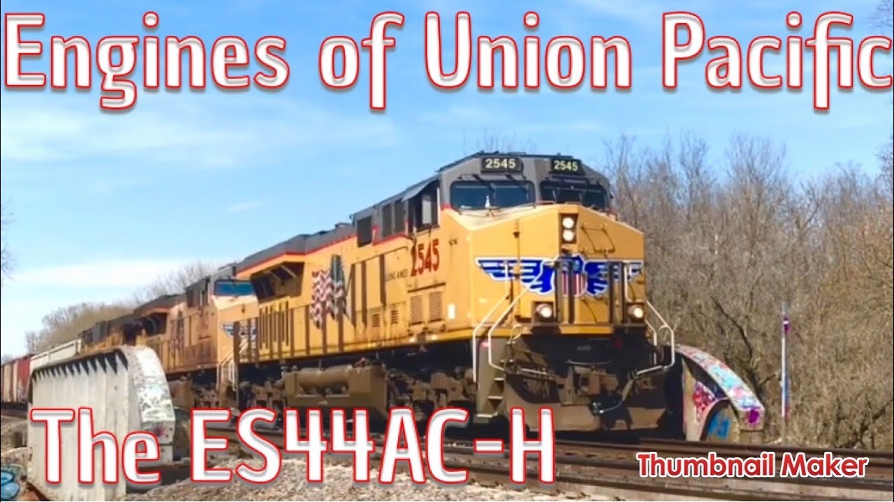 Engines of Union Pacific-ES44AC-H
