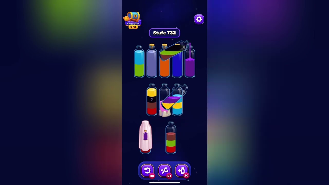 Magic Sort Level 732 Solution Walkthrough 