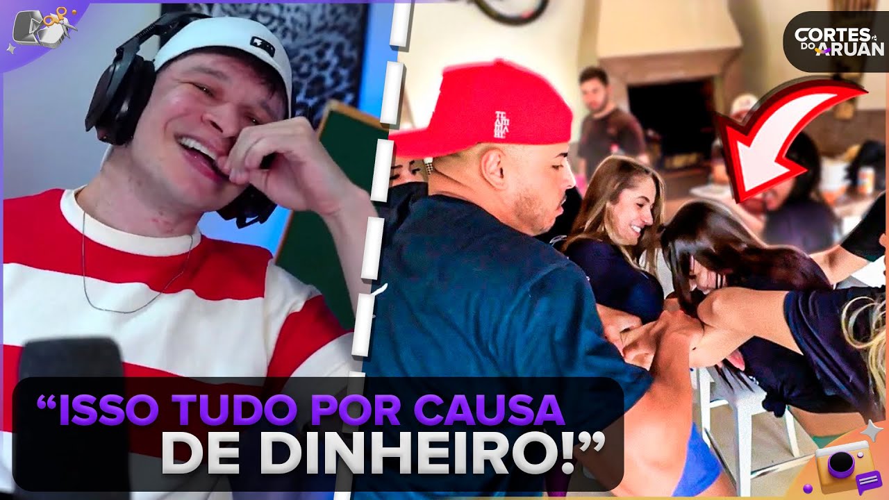 ARUAN REAGE: PEGUEI AS MENINAS BRIGANDO POR MIM kkkkkkkkk (RENATO GARCIA) - Cortes do Aruan