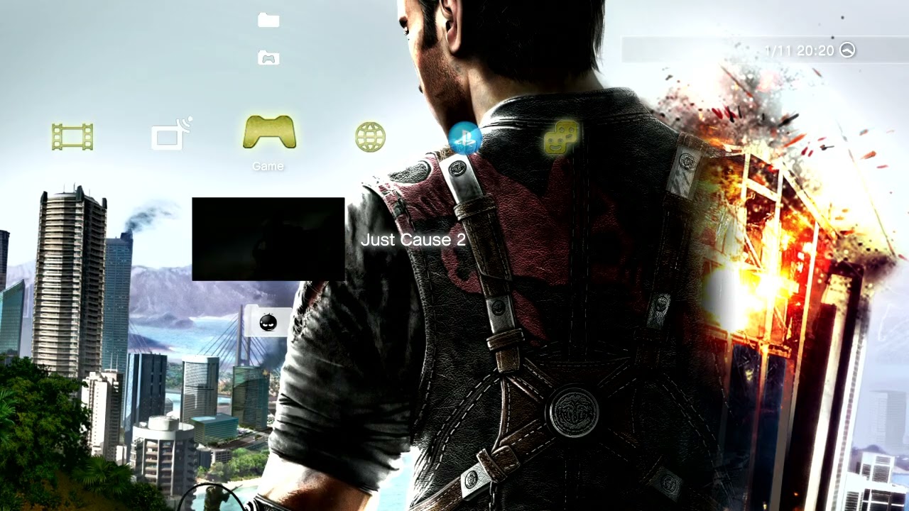 Just Cause 2 (PS3) - XMB Menu Theme Music - High Quality
