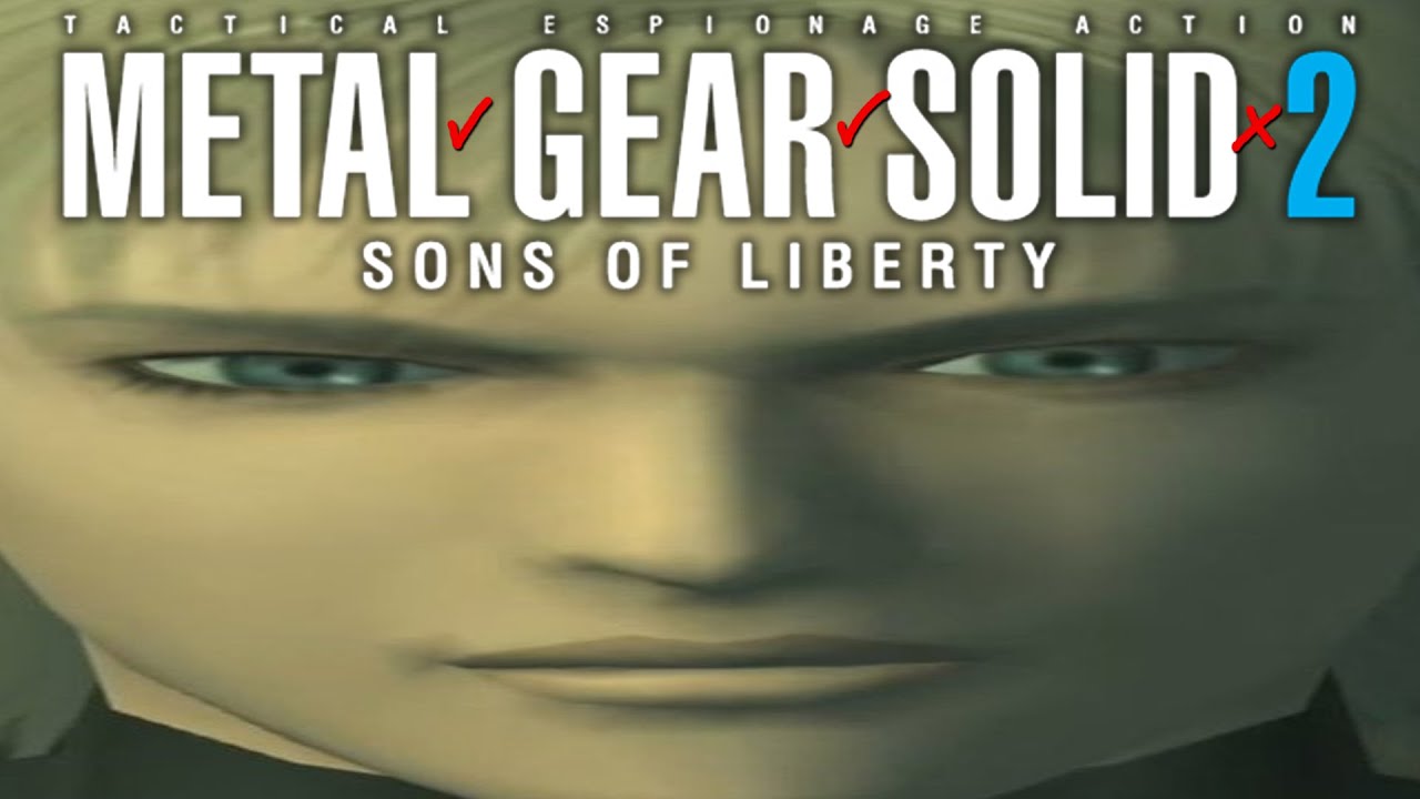 Metal Gear Solid 2 es incogible